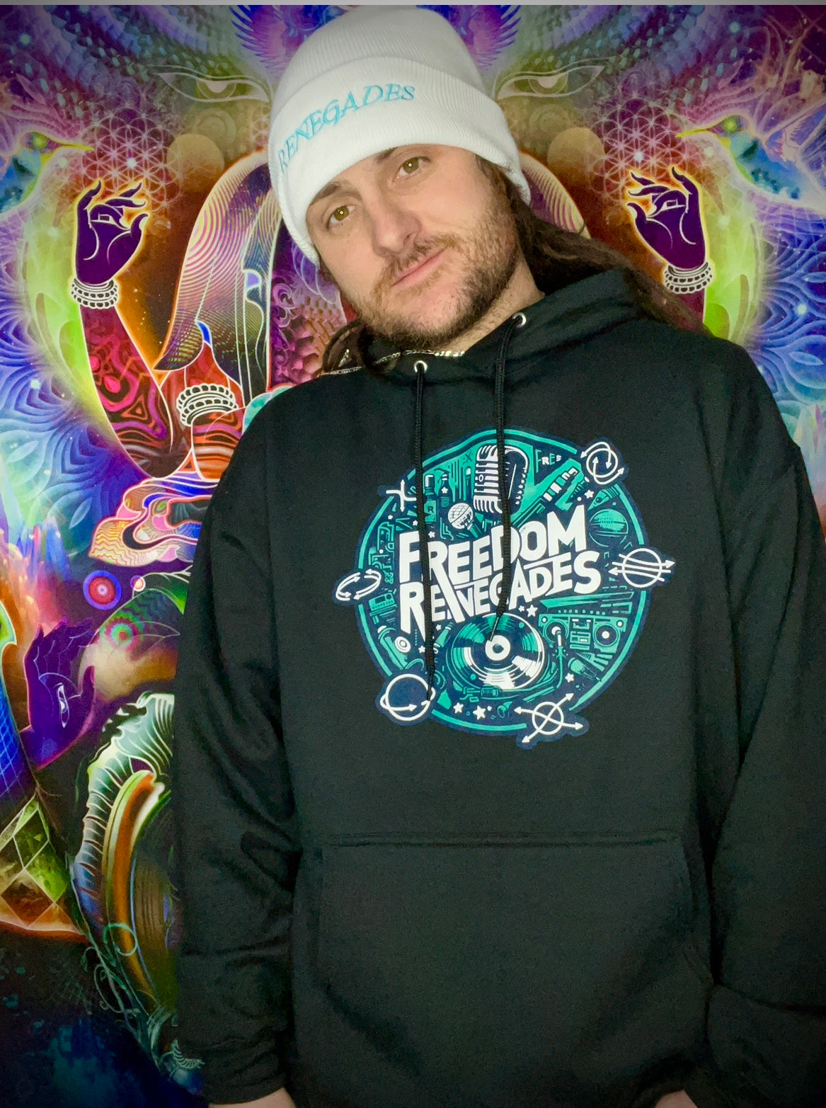 *NEW* LOGO DESIGN HOODIE! (Black,Teal Blue)
