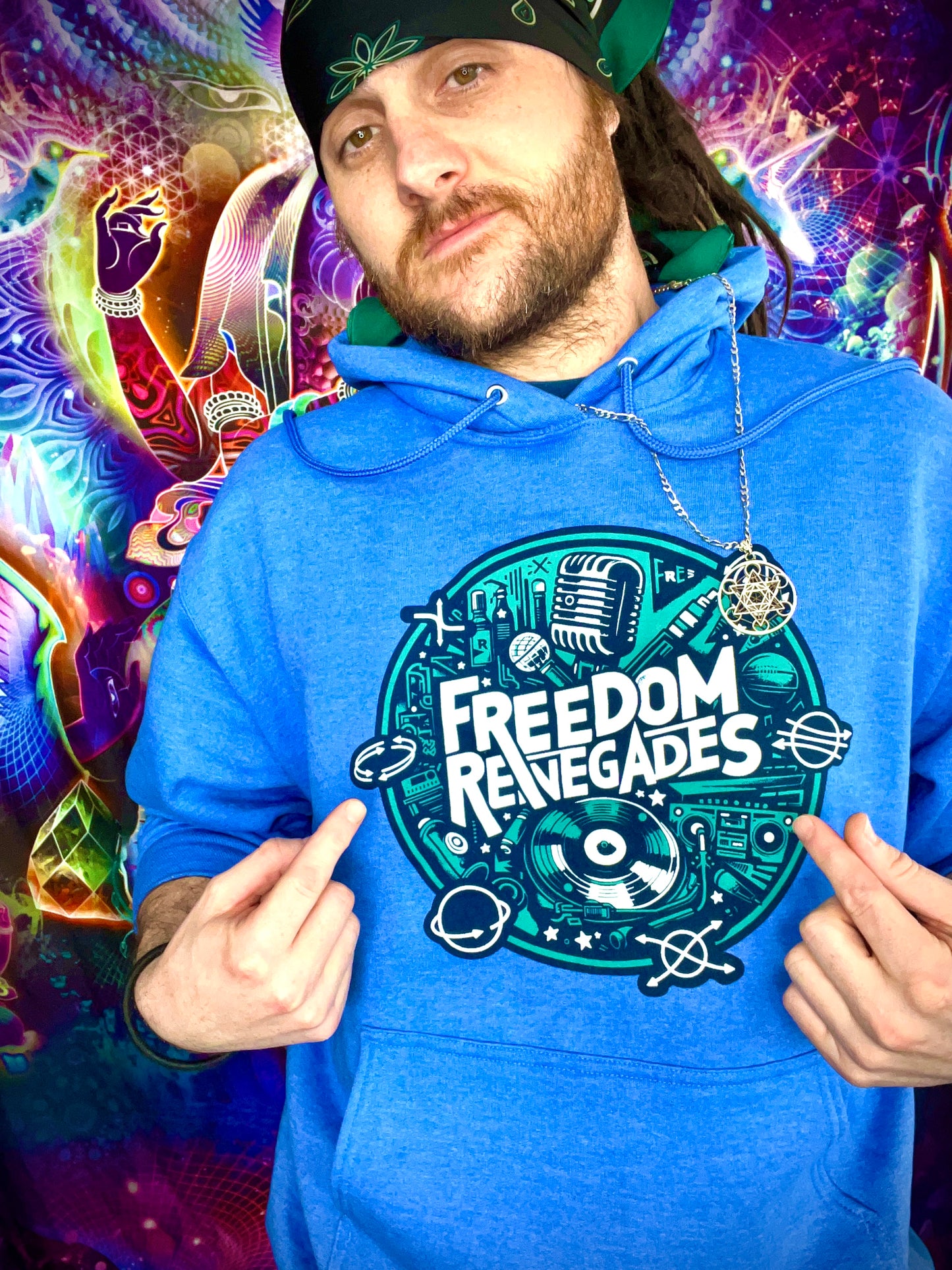 *NEW* LOGO DESIGN HOODIE! (Black,Teal Blue)
