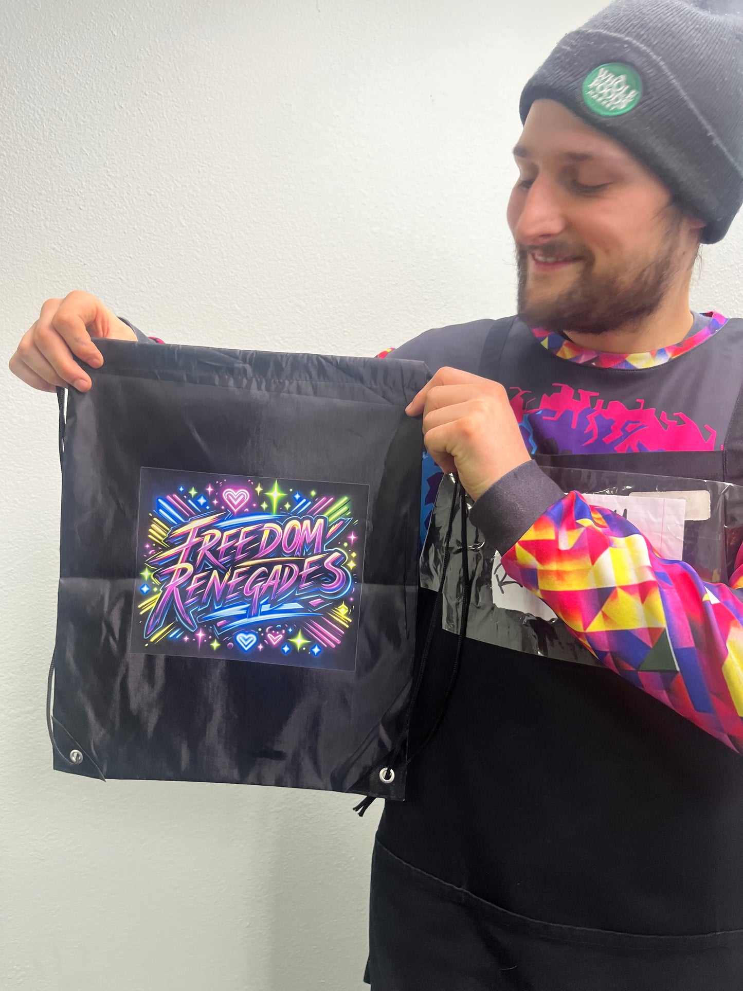 Draw string FREEDOM RENEGADES backpacks!