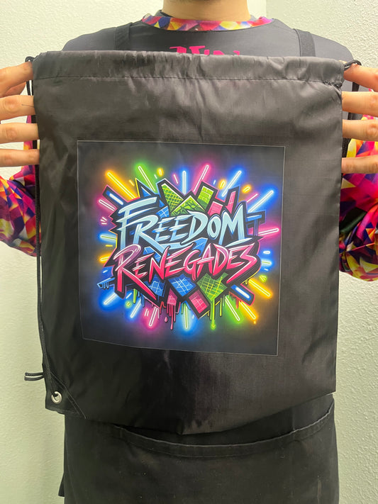 Draw string FREEDOM RENEGADES backpacks!